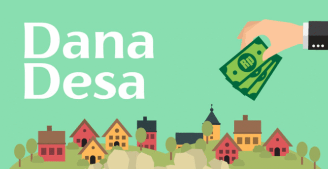 Ilustrasi penyaluran Dana Desa di Indonesia
