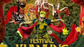Penampilan seni budaya di Festival Kuwung.