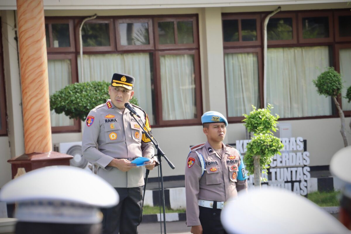 Kapolresta Banyuwangi, Kombes Pol Rama Samtama Putra.