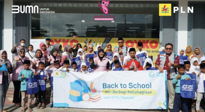 Aksi sosial Srikandi PLN.