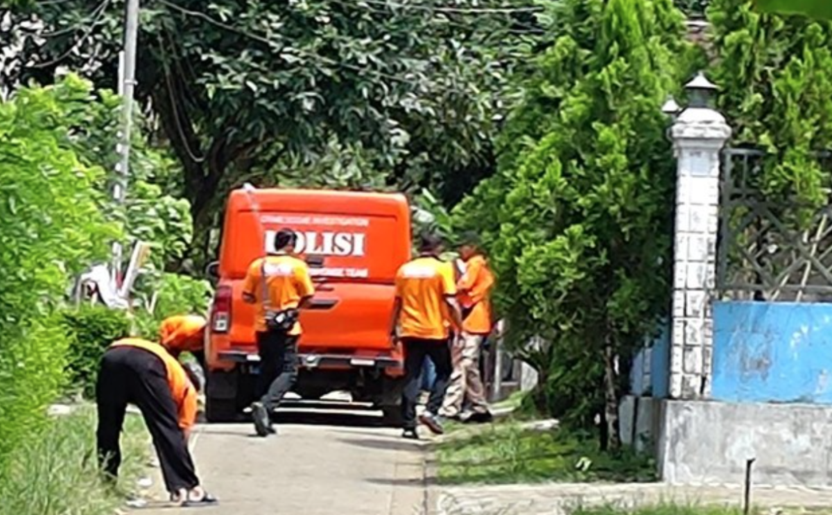 Tim INAFIS lakukan penyisiran.