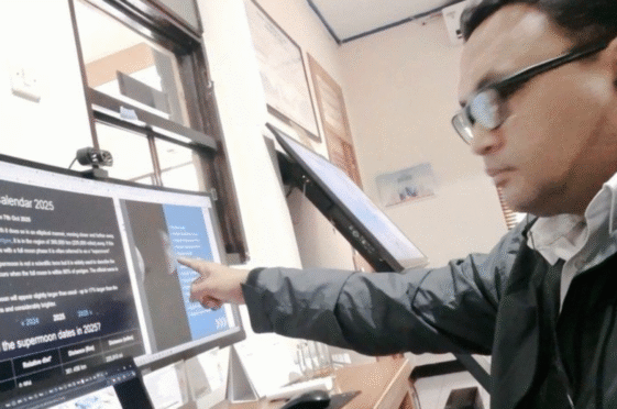 Prakirawan BMKG Banyuwangi menunjukkan informasi full moon