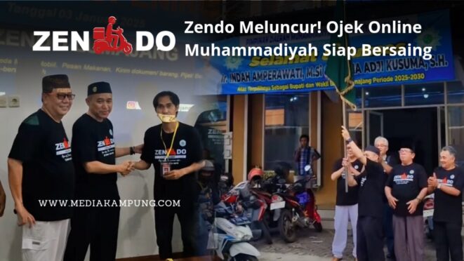 Pengemudi ojek online Zendo
