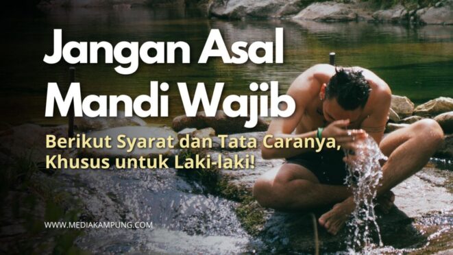 Laki-laki mandi wajib