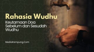 Ilustrasi berwudhu
