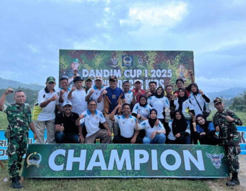 Foto panitia Dandim Cup 1 Mini Soccerkids Banyuwangi.