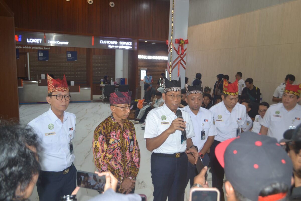 Stasiun Banyuwangi Kota Berkonsep Etnik Modern Resmi Dibuka, Ini Wajah Barunya! Bangunan Baru Stasiun Banyuwangi Kota