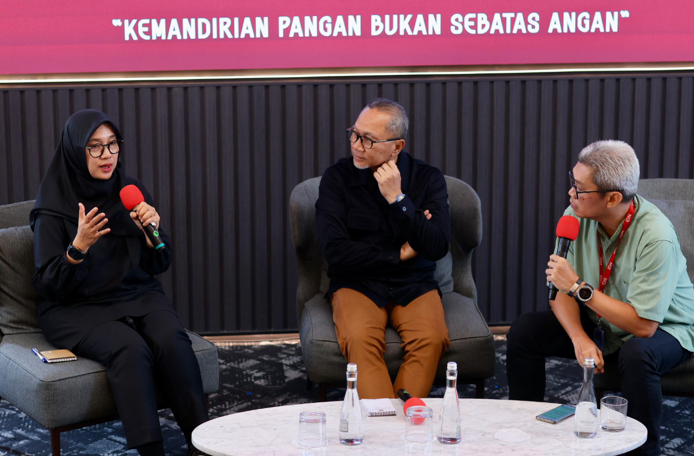 Bupati Ipuk dan Zulkifli Hasan Bahas Ketahanan Pangan, Regenerasi Petani Jadi Prioritas Diskusi Ketahanan Pangan di Jakarta