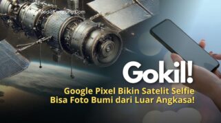 Satelit selfie Google Pixel.