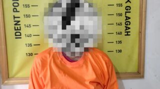 Penangkapan pelaku pencurian modus dinsos palsu.