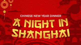promosi Gala Dinner "A Night in Shanghai" di Kokoon Hotel Banyuwangi dengan tema dekorasi Imlek.