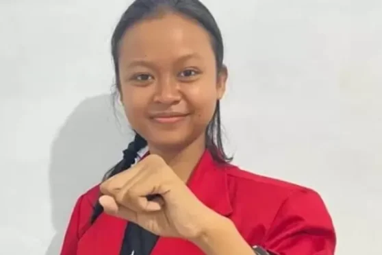 Foto Rizka Nanda Aprilita, Ketua DPC GMNI Banyuwangi.