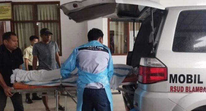 Jenazah santri korban pengeroyokan