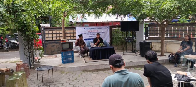 Sosialisasi program pelatihan BPVP Banyuwangi bersama media online.