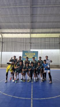 Tim Futsal Models FC setelah menang telak
