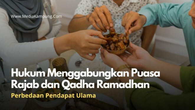 Ilustrasi Orang Berpuasa di Bulan Rajab