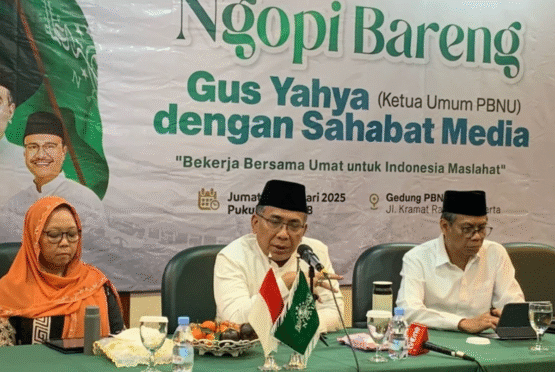 Ketua PBNU Gus Yahya menjelaskan bahwa pihaknya siap mengelola 26.000 lahan tambang di Kalimantan.