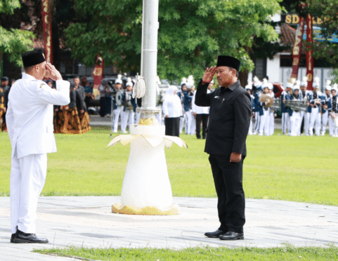 Upacara HAB ke-79 di Banyuwangi.