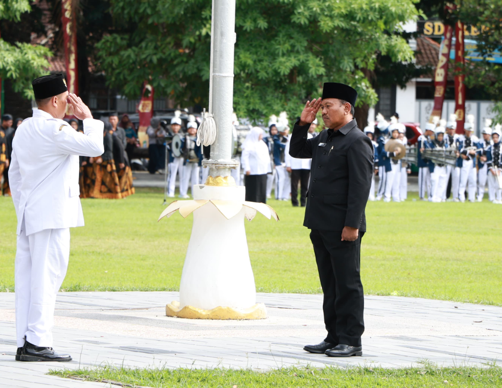Upacara HAB ke-79 di Banyuwangi.