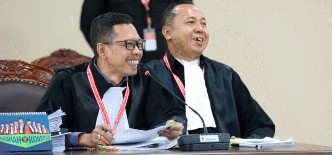 Tim Kuasa Hukum Pemohon Paslon 02 Pilkada Banyuwangi 2024