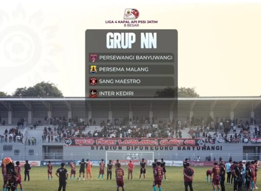 Tim Persewangi Banyuwangi beraksi di Stadion Diponegoro