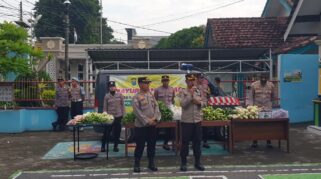 Kegiatan Mayur Kamtibmas Polresta Banyuwangi di TK Bhayangkari