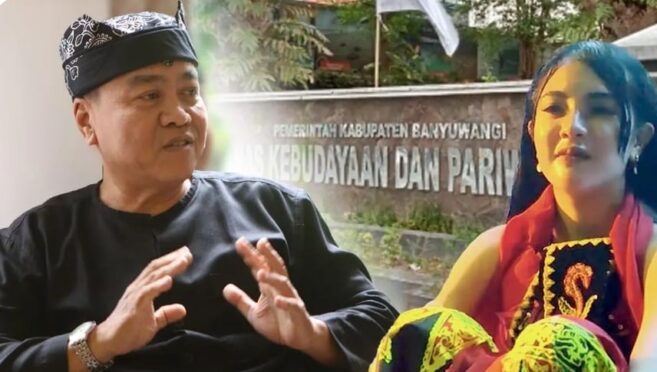 Dela Poys minta maaf atas penggunaan kostum Gandrung yang tidak sesuai