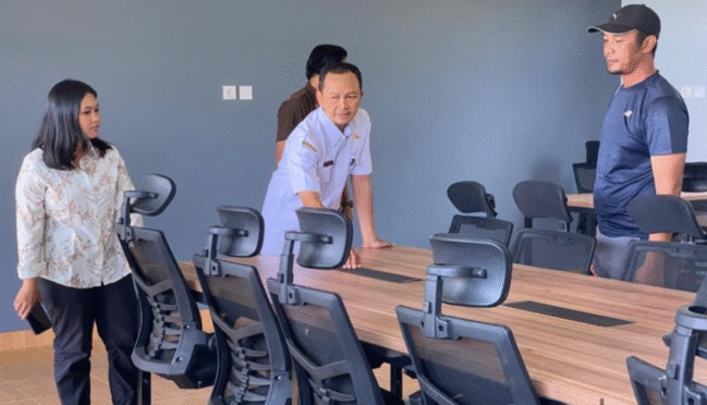 Kunjungan Dispendik Banyuwangi ke Rumah Pintar