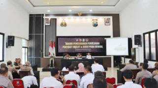 Polresta Banyuwangi bersama instansi terkait menggelar rapat Koordinasi (Rakor) Pencegahan Penyakit Mulut dan Kuku (PMK)