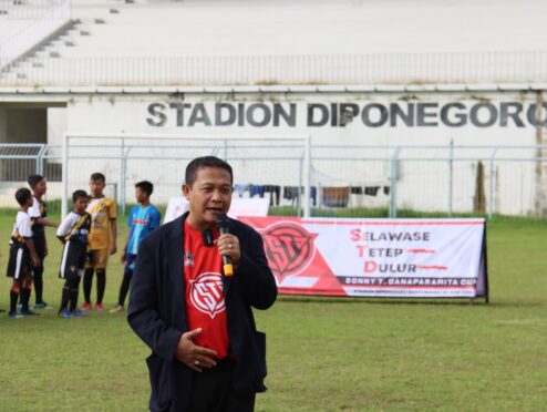 Sonny T. Danaparamita dukung dan kasih semangat ke persewangi banyuwangi.