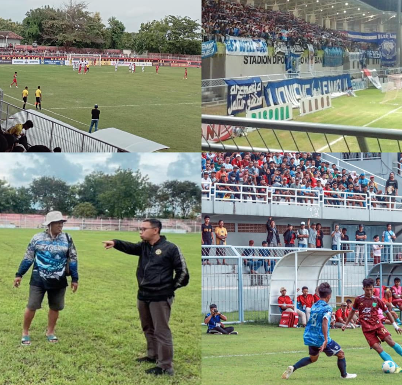 venue pertandingan persewangi di babak semi final liga 4 jatim