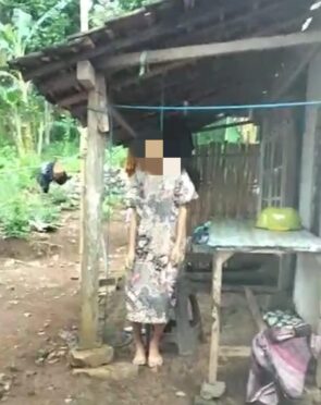 Gambar lokasi kejadian penemuan lansia meninggal gantung diri di Banyuwangi