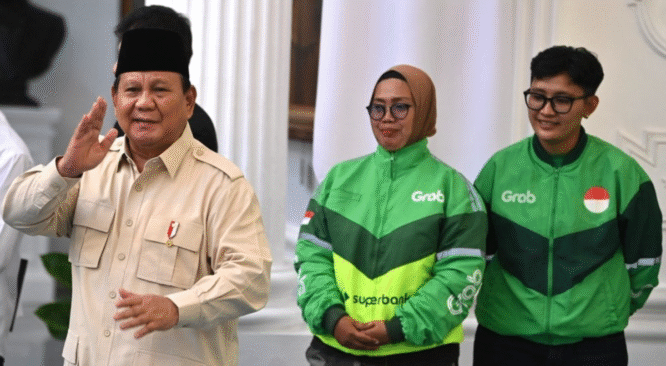 Imbauan Presiden Prabowo berikan BHR untuk ojol dan kurir online