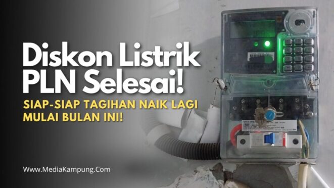 Tarif PLN kembali normal