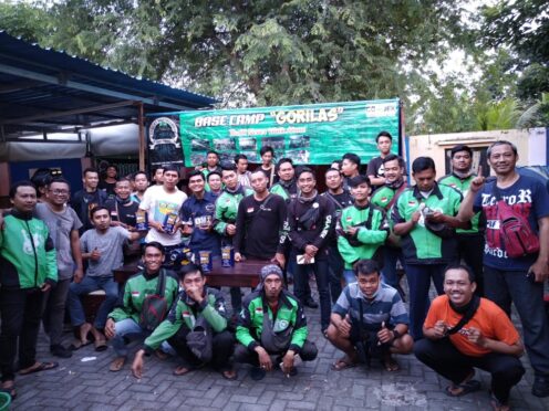 pengemudi Gojek di Banyuwangi