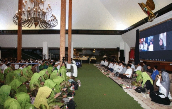 Acara Buka Bersama Pemkab Bersama Pengurus NU di Pendopo Banyuwangi