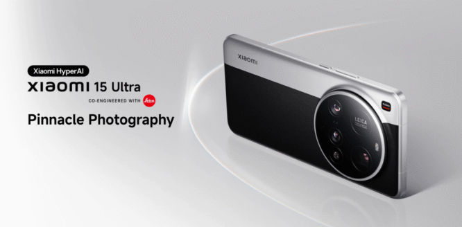 Tampilan Xiaomi 15 Ultra dengan desain premium dan layar AMOLED yang menawan