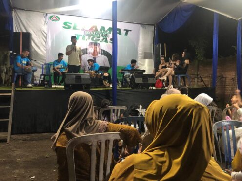 Acara Perpisahan kepala dusun Bodean, Kabat