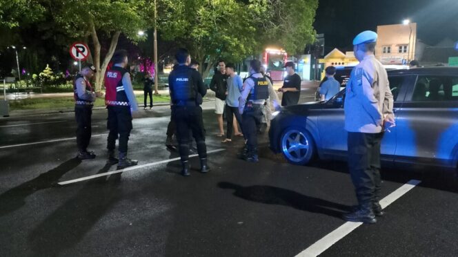 Polresta Banyuwangi Gelar Operasi Skala Besar Demi Wujudkan Keamanan Malam Hari