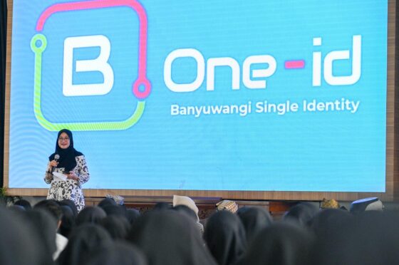 Bupati Banyuwangi, Ipuk Fiestiandani Launching Program Banyuwangi One ID