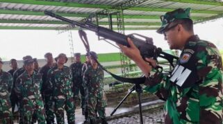 Lanal Banyuwangi Gelar Latihan Menembak Triwulan II 2025