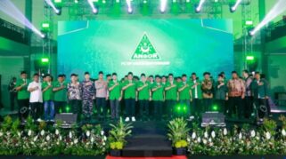 Pelantikan Pengurus GP Ansor, Arvy Rizaldy Resmi Nahkodai GP Ansor Banyuwangi