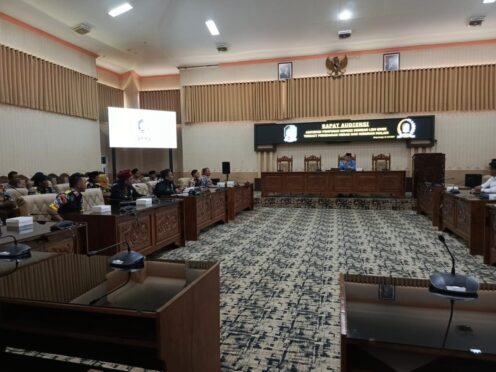 Audiensi LSM GMBI di DPRD Banyuwangi