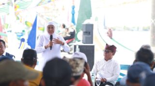 Gubernur Khofifah Temui Nelayan Muncar