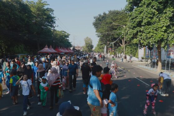 Jalan A Yani Kembali Jadi Zona Bebas Kendaraan CFD