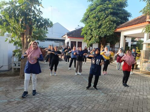 Pemdes Pondoknongko Gelar Senam Sehat Bersama