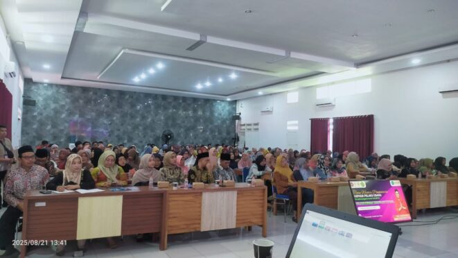 Temu Wicara Pengawasan kepada Pelaku Usaha di Aula Dispendik Banyuwangi