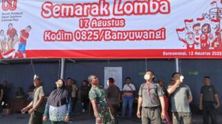 Kodim 0825 Banyuwangi Gelar Lomba Agustusan