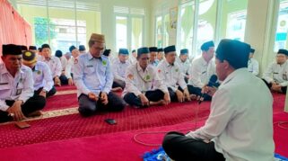 Sambut HUT RI ke-80, Kemenag Banyuwangi Lantunkan Shalawat Nariyah