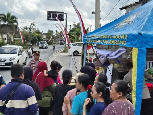 Polresta Banyuwangi dan Bulog Gelar Gerakan Pangan Murah
